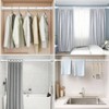 2 Pack Spring Tension Curtain Rods White Adjustable 53 - 98 Inches 0.86 Inch Diameter Suitable for Bathroom Window Screen - 4 of 4