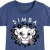 Girls' - Disney - Cheetah Print Fitted Short Sleeve Graphic T-Shirt - 2 of 4