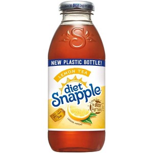 Snapple Diet Lemon Tea  - 16 Fl Oz Bottle  (Pack of 9) - 1 of 4