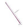Allegra K Men's Self-Tie Adjustable Bussiness Neckwear Prom Necktie Fuchsia - 3 of 4