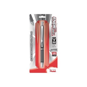 Pentel EnerGel Alloy Retractable Gel Pen Medium Point Black Ink (BL407ABPA) 325946 - 1 of 2