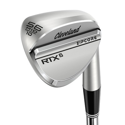 Lefty Cleveland RTX 6 Zipcore Tour Satin 56° Sand Wedge 08° Low+ Steel
