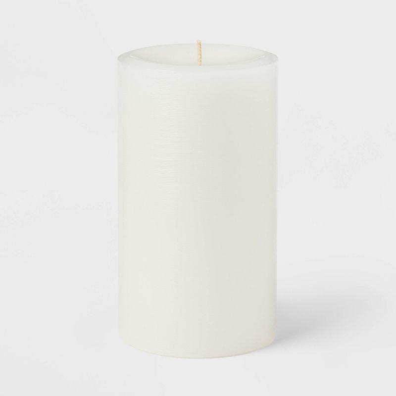 4&#34; x 7&#34; Unscented Candle White - Room Essentials&#8482;, 4 of 5