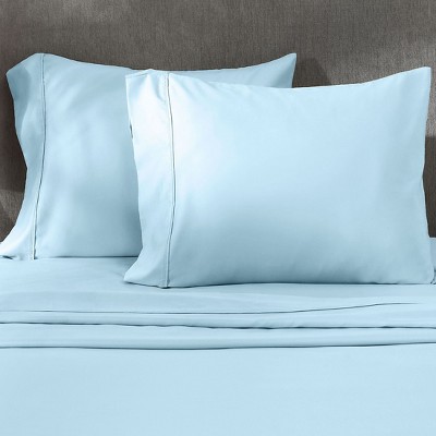 Set of 2 Pillowcases - 400 Thread Count, 100% Cotton Sateen, Soft, Cooling and Breathable by California Design Den