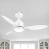 Airsurfer 42" 3-blade Downrod Mount Ceiling Fan with LED Lights and Remote Control - 4 of 4
