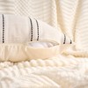 REGALWOVEN Stripe Soft Cozy Decorative Casual Farmhouse Pillow Cases 2 Pcs - 3 of 4