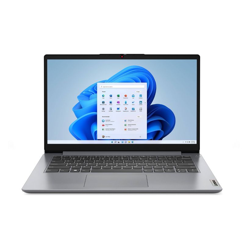 Lenovo 14&#34; IdeaPad 1i Laptop - Intel Core i3 Processor - 8GB RAM - 256GB SSD Storage - Windows 11 Home in S Mode - Gray (82QC004BUS), 1 of 20