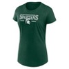 NCAA Michigan State Spartans Women's Relaxed T-Shirt - 2 of 3