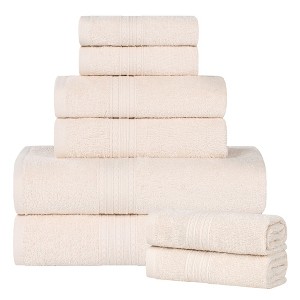 Eco-Friendly Sustainable Cotton Solid Lightweight Bathroom Set by Blue Nile Mills - 1 of 4