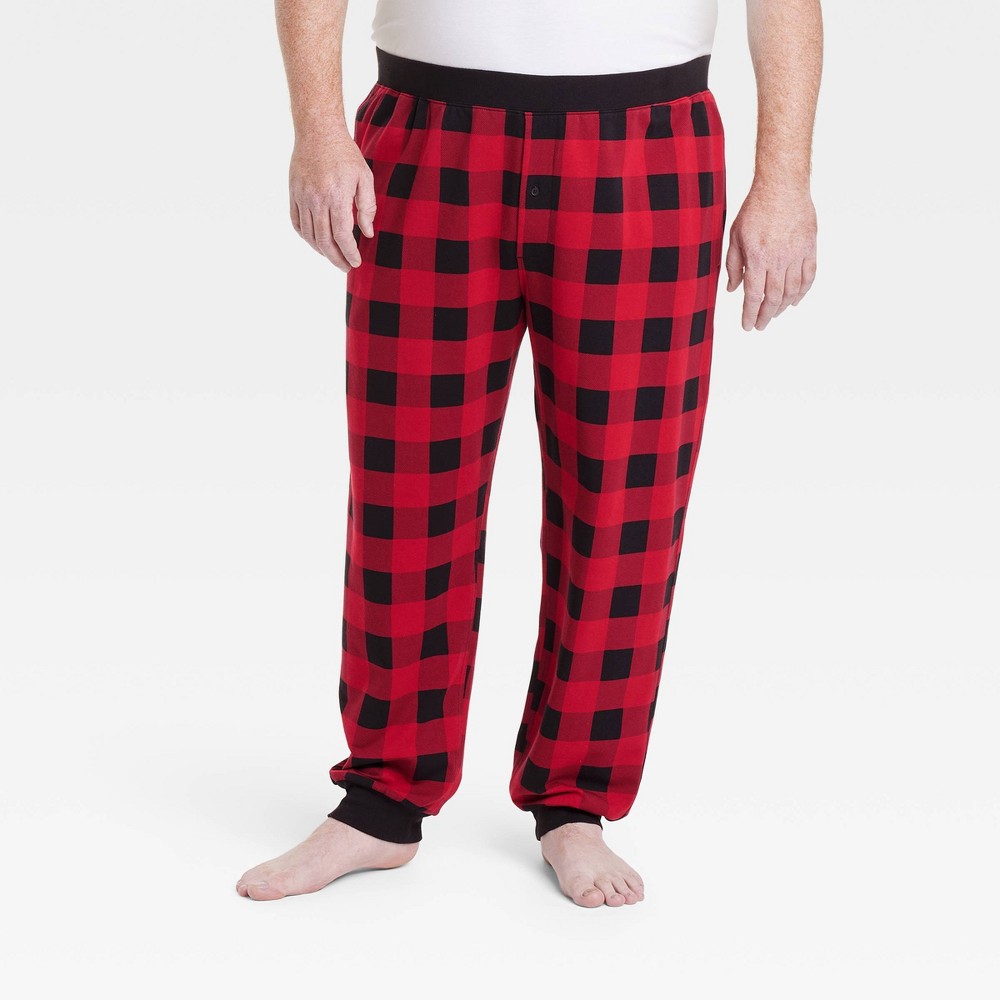 Goodfellow Co Men Big Tall Plaid Cotton Modal Knit Jogger Pajama Pant Target in Irvine CA The Market Place