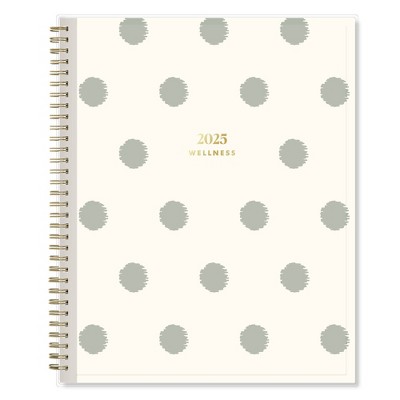 The Everygirl Wellness Planner January - December 2025 8.5"x11" Weekly/Monthly Wirebound Wyatt Dot