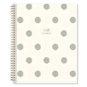 The Everygirl Wellness Planner January - December 2025 8.5"x11" Weekly/Monthly Wirebound Wyatt Dot - 1 of 4