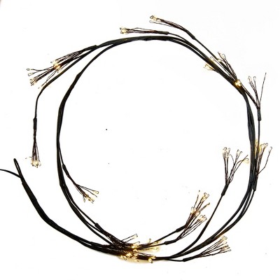 TAG 4Ft Twinkle LED Twig Garland - Multicolor Artificial Holiday Decor for Indoor Use - 47.24" H x 11.8" L x 11.8" W