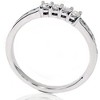 Pompeii3 1/3ct Diamond Wedding Ring 14K White Gold - 3 of 4