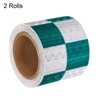 Unique Bargains Square Trucks Cars Waterproof Adhesive High Visibility Safety Reflective Tape 2 Pcs - 3 of 4