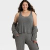 Women's Cozy Ribbed Pajama Tank Top - Auden™ - 3 of 3