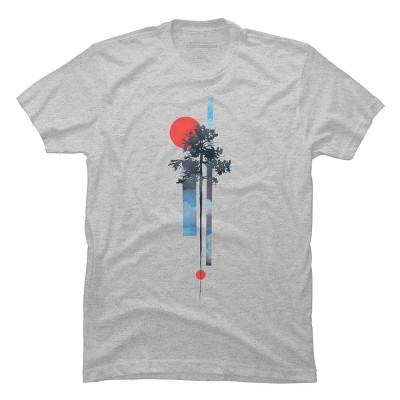 Men's Design By Humans Abstract Nature By airiestudio T-Shirt