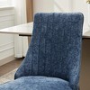 PAGED High Backrest Dining Chairs Set of 2, Comfy Upholstered Dining Room Chairs with Curved Solid Wood Legs for Dining Room - 4 of 4