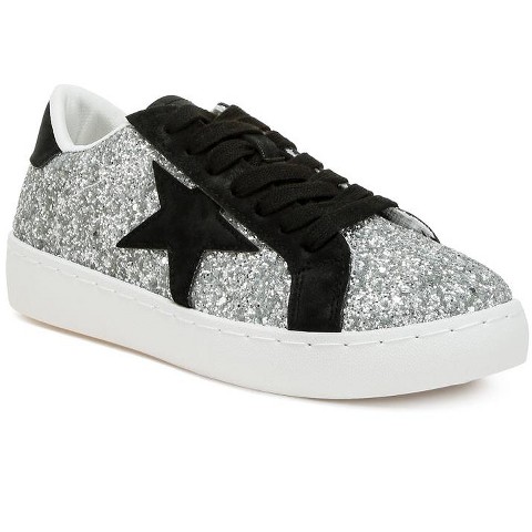 Женские кроссовки London Rag Womens Shinding Glitter Star Chunky Sneakers 6