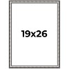 PosterPalooza | Slim Profile Silver Picture Frame - UV Acrylic, Foam Board Backing, Hanging Hardware - 2 of 4