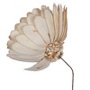 Vickerman 4" Natural Botanicals Dried Sola Flower on Wire Stem - 4 of 4