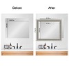 Amanti Art Mirror Makeover Bathroom Mirror Frame Border Kit - Fully Assembled Peel and Stick Frame - Mirror NOT Included - Parlor Trim - 4 of 4