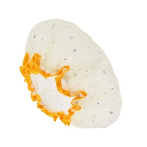 Unique Bargains Women's Portable Shower Cap for Bathroom 1 Pc - 1 of 3