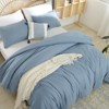 BAGOKIE 300GSM Fluffy Microfiber Bedding Set 2/3 Piece Comforter Set with Matching Pillowcase - 4 of 4