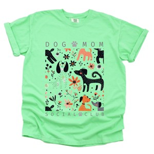Simply Sage Market Dog Mom Social Club Garment Dyed Tee - 1 of 4