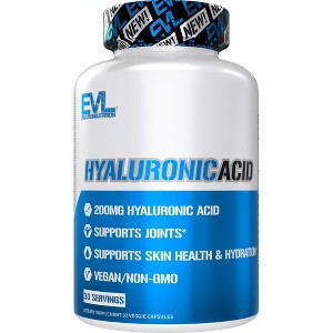 Evlution Nutrition Hyaluronic Acid - Skin Health & Joint Support - 30 Servings - 1 of 4
