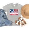 The Juniper Shop USA Flag Coquette Youth Short Sleeve Tee - 3 of 4