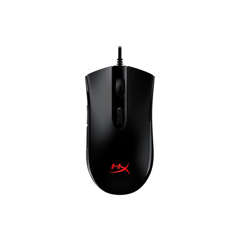 HyperX Pulsefire Core - Gaming Mouse (Black) - Optical - Cable - Black - USB 2.0 - 6200 dpi - 7 Button(s) - 7 Programmable Button(s) - Symmetrical, 1 of 7