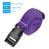 Unique Bargains Travel Packing Accessories Adjustable Buckle Belt Utility Strap 2 Pcs - 2 of 4