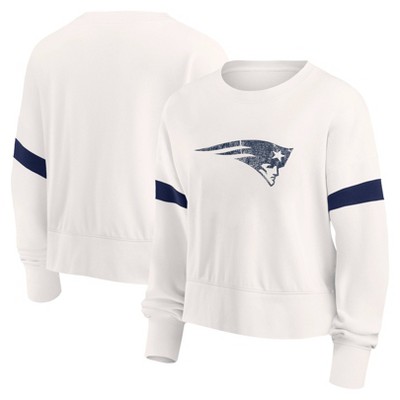 Nfl New England Patriots Girls' Fleece Hooded Sweatshirt : Target