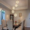 LLHZSY 40-Lights Modern Glam Globe Crystal Chandelier - 5-Globes - Chrome - 3 of 4