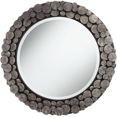 jasanmaxmirror 12pcs 8inch round mirror plates, edges polished