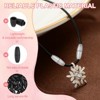 Unique Bargains Jewelry DIY Craft Activity Kits Breakaway Clasps with 20m Lanyard String Cord - 3 of 4