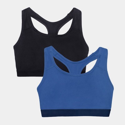 Fruit Of The Loom Womens Medium Impact Sports Bra Dutch Blue