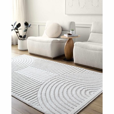Hauteloom Deron Hallway, Kitchen Machine Washable Runner Rug - Contemporary