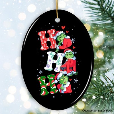 Ho Ho Ho Christmas Ornament| OrnamentallyYou