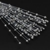 Unique Bargains No Fading Plastic Decorations Pearl String Bouquet 50 Pcs - 4 of 4