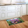 Briarwood Lane Spring Doormat 30x18 Indoor Outdoor Hummingbirds and Petunias For Spring Doormat - 4 of 4