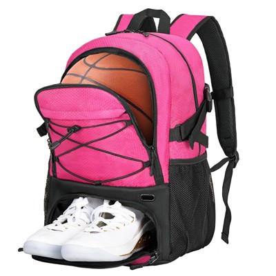 Generic Basketball Bag,Large Sports Bag with with Separate Ball & Shoe Compartments,Gym Bag