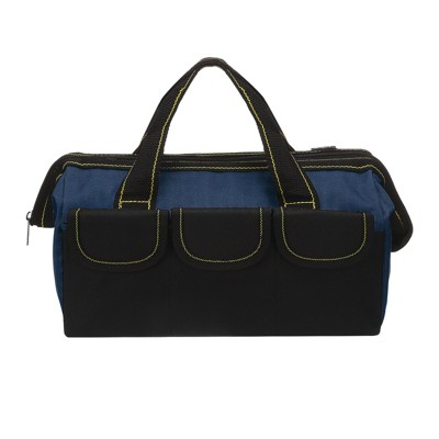 Unique Bargains Oxford Cloth Multi-Purpose Adjustable Strap Organizing Wide Mouth Maintenance Tool Tote