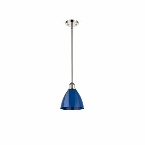Plymouth Dome - 1 Light Stem Hung Pendant In Industrial Style-9.25 Inches Tall and 7.5 Inches Wide - 1 of 1