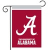 Briarwood Lane Alabama Crimson Tide Garden Flag NCAA Licensed 12.5" x 18" - 2 of 4
