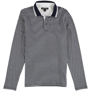 Michael Kors Mens Striped Polo Shirt - 1 of 2