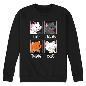 Men's - Disney - Cats & Dogs Graphic Fleece Sweatshirt - 1 of 4