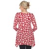 Maternity Printed Tunic Top -White Mark - 3 of 4