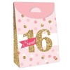 Big Dot of Happiness Sweet 16 - 16th Birthday Gift Favor Bags - Party Goodie Boxes - Set of 12 - image 3 of 4